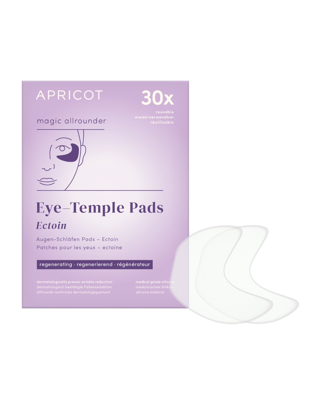 Patchs yeux et tempes à l'ectoïne Magic Allrounder - Apricot