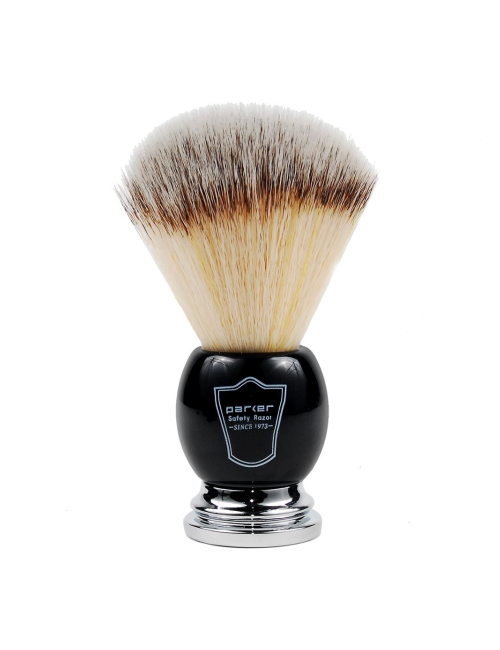 Blaireau vegan manche noir
