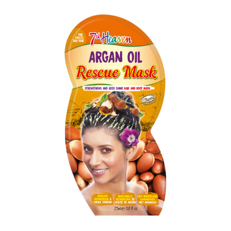 7TH MASQUE CHEVEUX RESCUE HUILE D'ARGAN